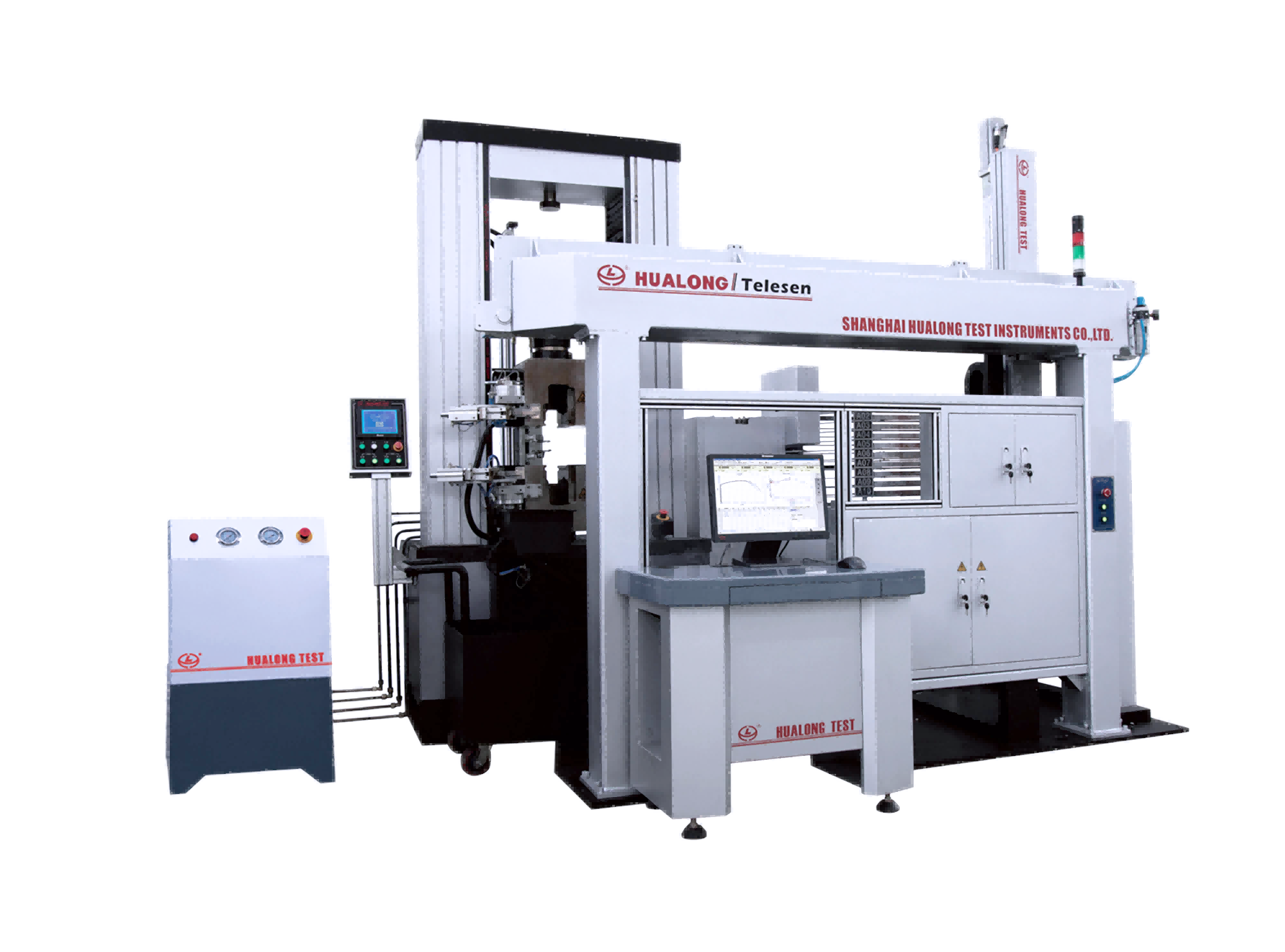全自動拉伸試驗(yàn)機(jī)（中厚板/啞鈴棒材-600kN）-LZW系列