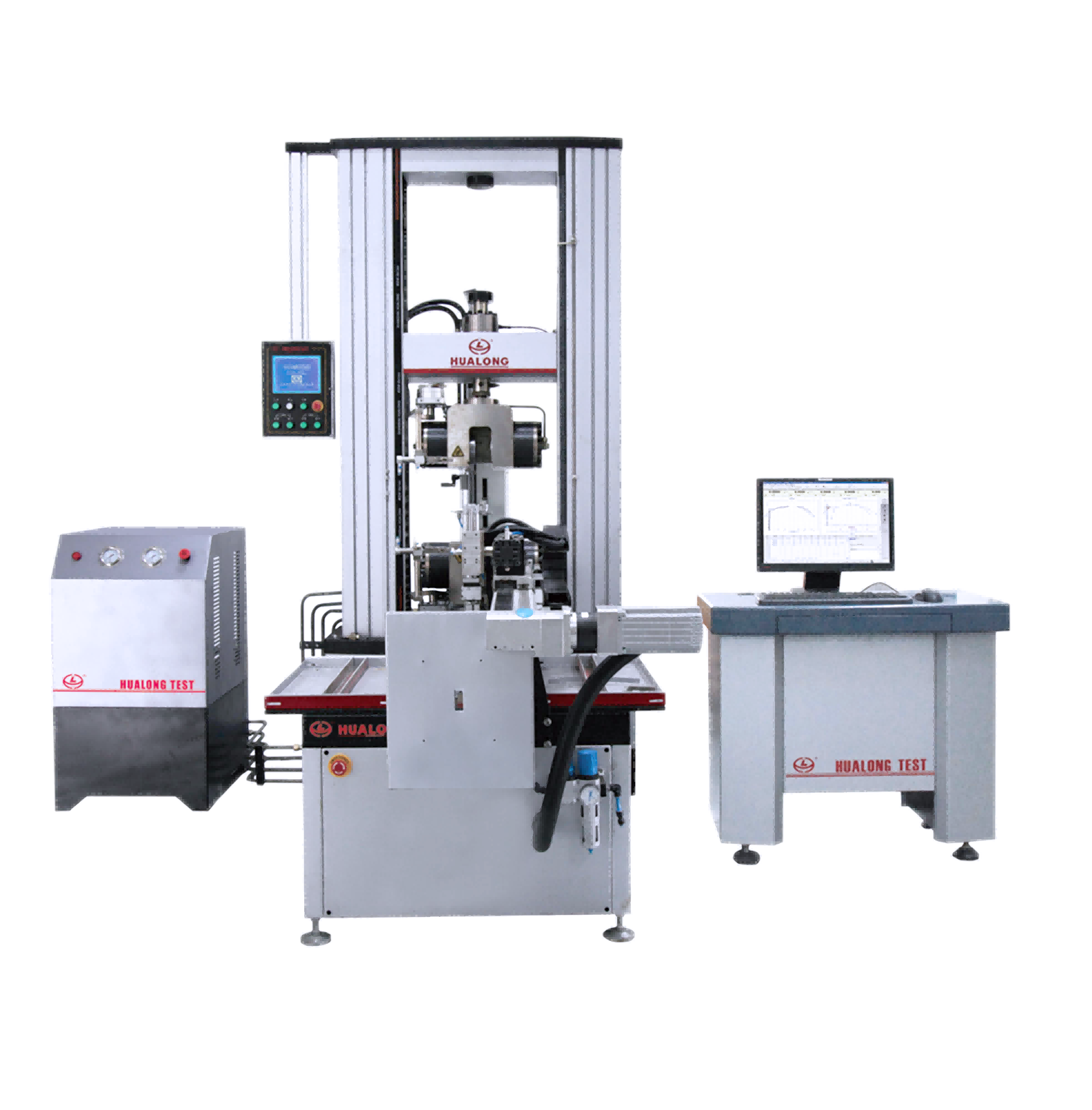 全自動(dòng)拉伸試驗(yàn)機(jī)（100kN薄板-啞鈴棒材）-LZW系列